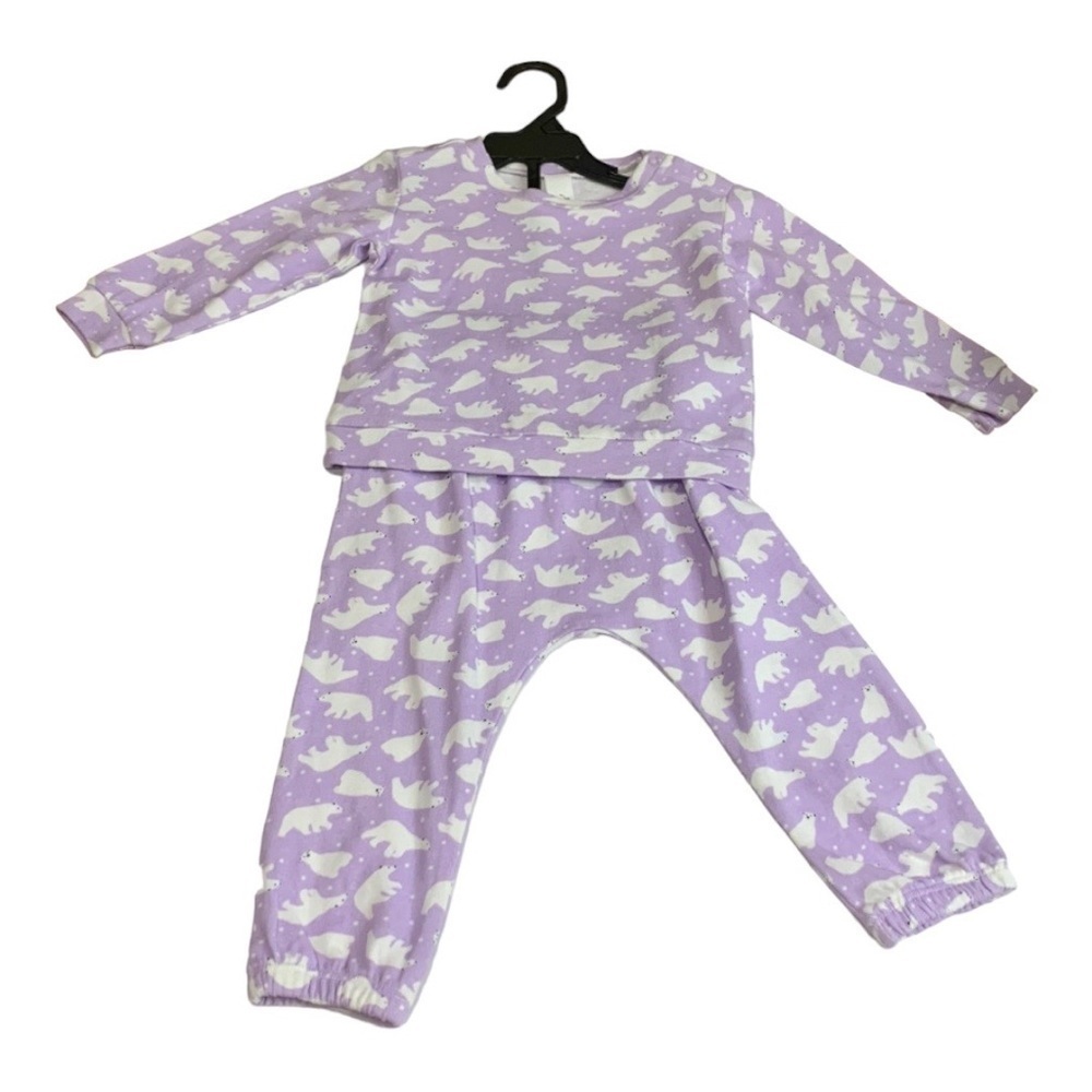 New! Harper Canyon Polar Bear Pajama Set Size 18 Months